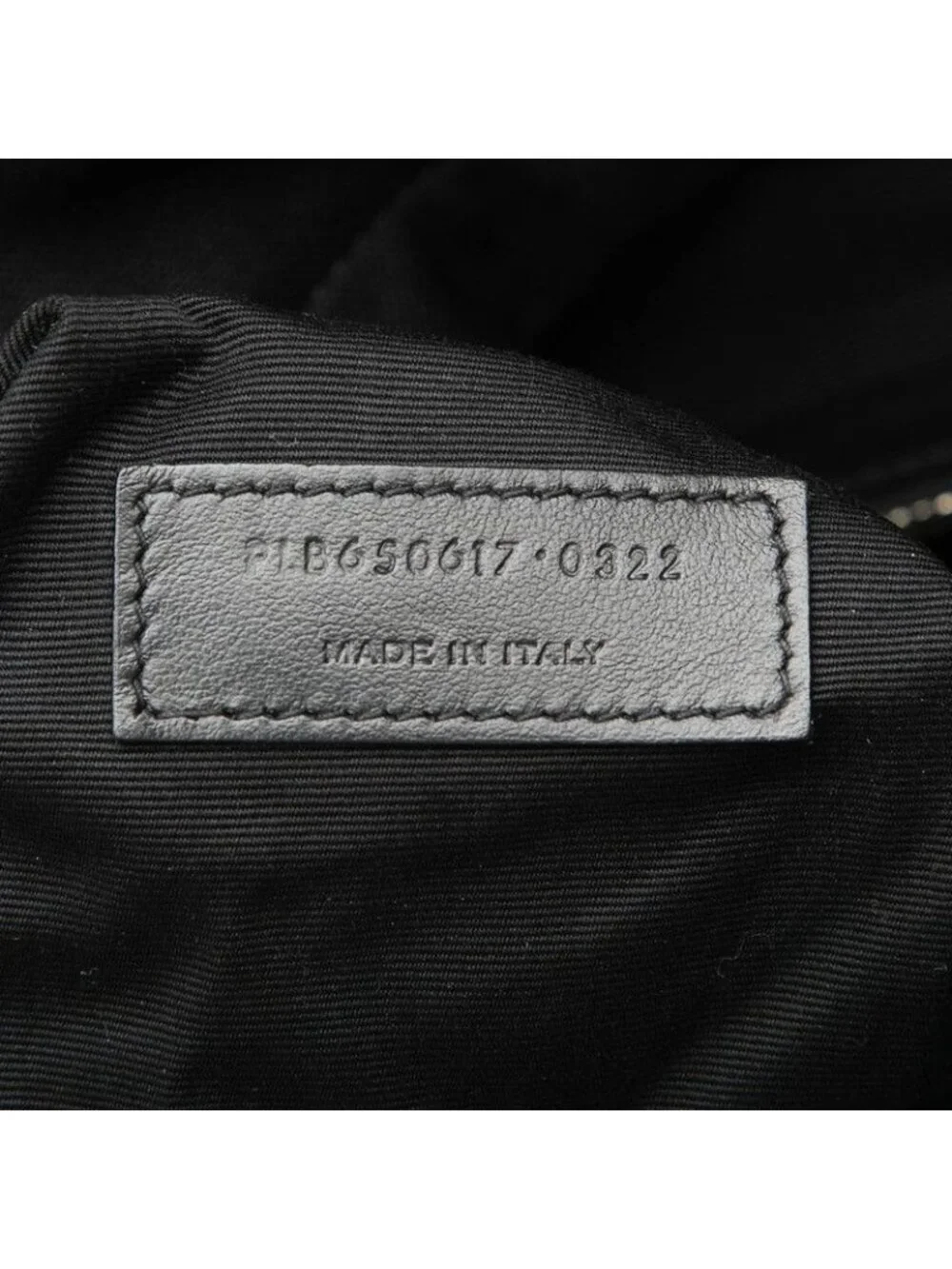 Saint Laurent City Backpack Black Canvas Leather